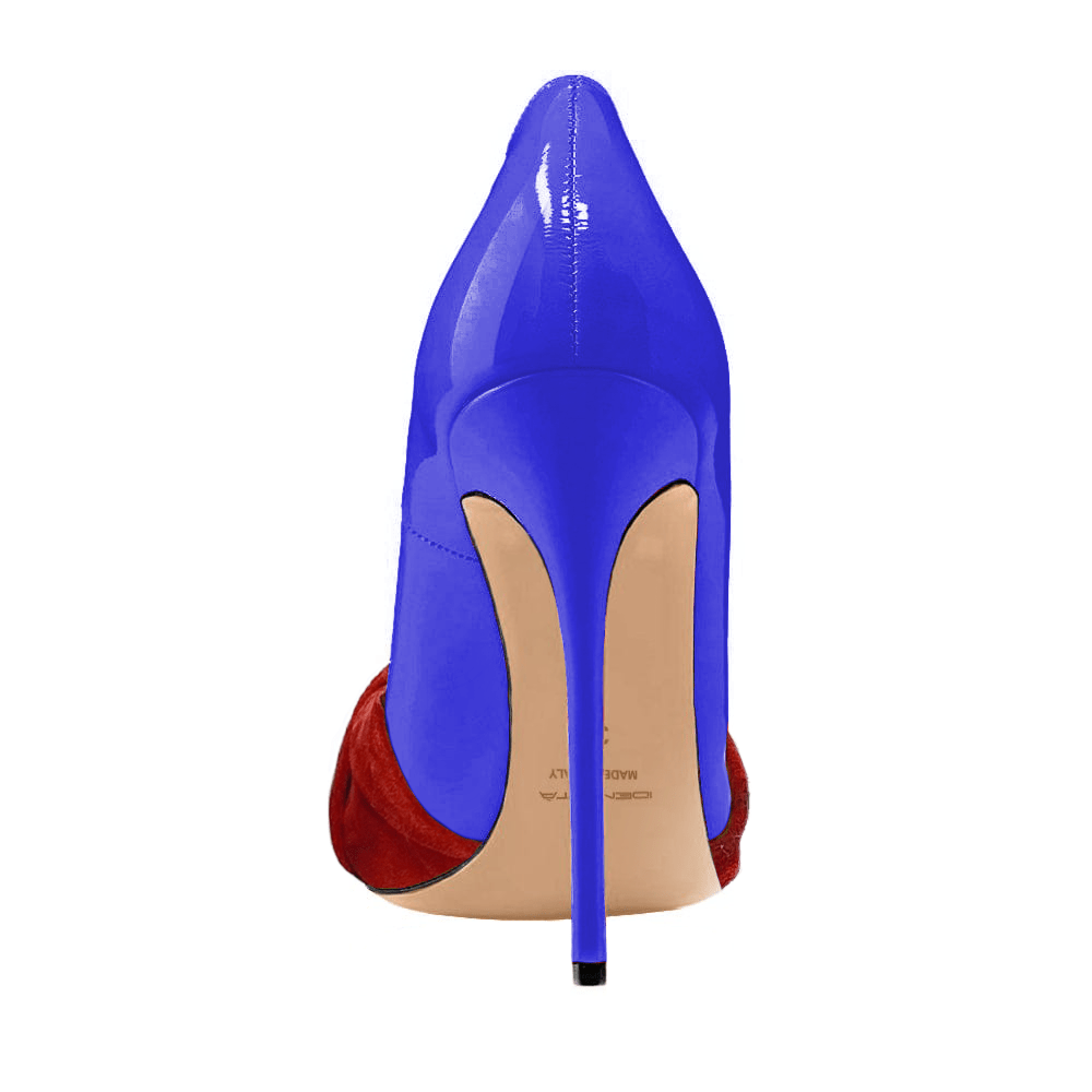 Identità Décolleté SARAH VERNICE BLUETTE/ROSSO