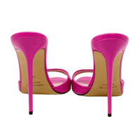 JILL FUCHSIA LEATHER