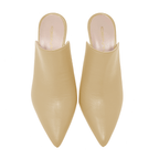 Identità Mules HEBA PELLE BEIGE