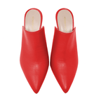Identità Mules HEBA PELLE ROSSO