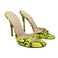 JILL LIME REPTILE PRINT