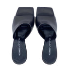 Identità Mules ROSE PELLE NERO