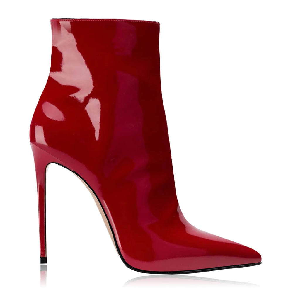 Ankle boots Dalit red patent Woman
