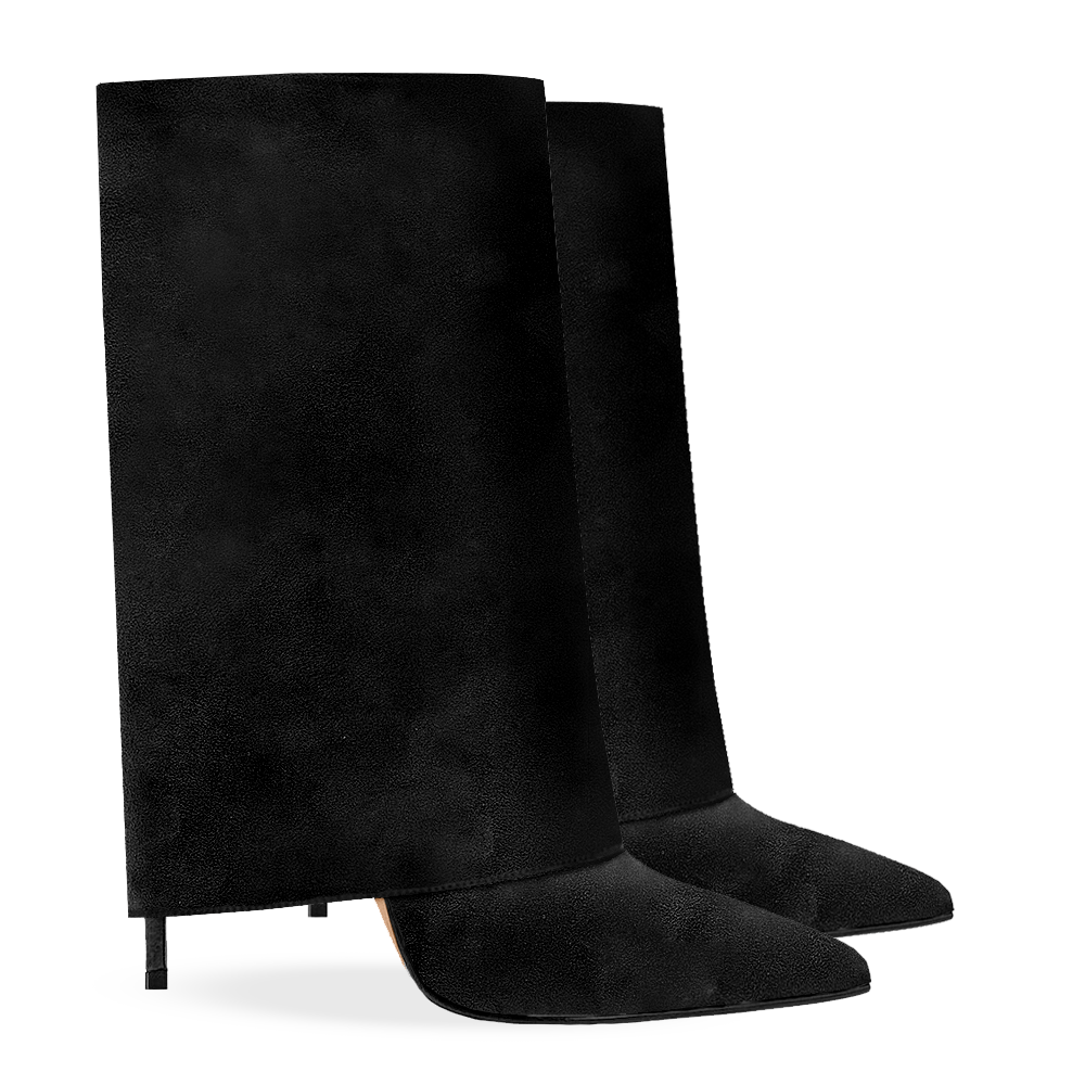 Identità Stivaletti DIANE CAMOSCIO NERO