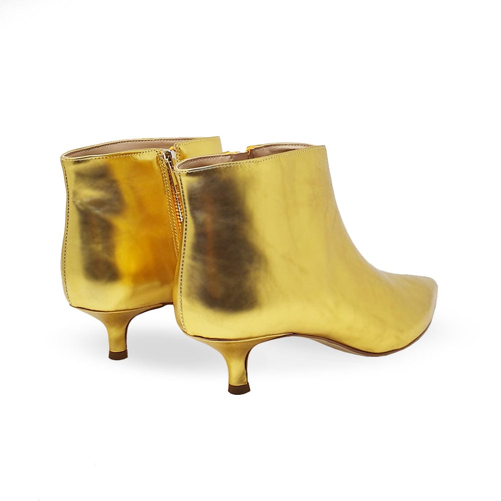 Identità Stivaletti FLOYD LAMINATO ORO 40mm