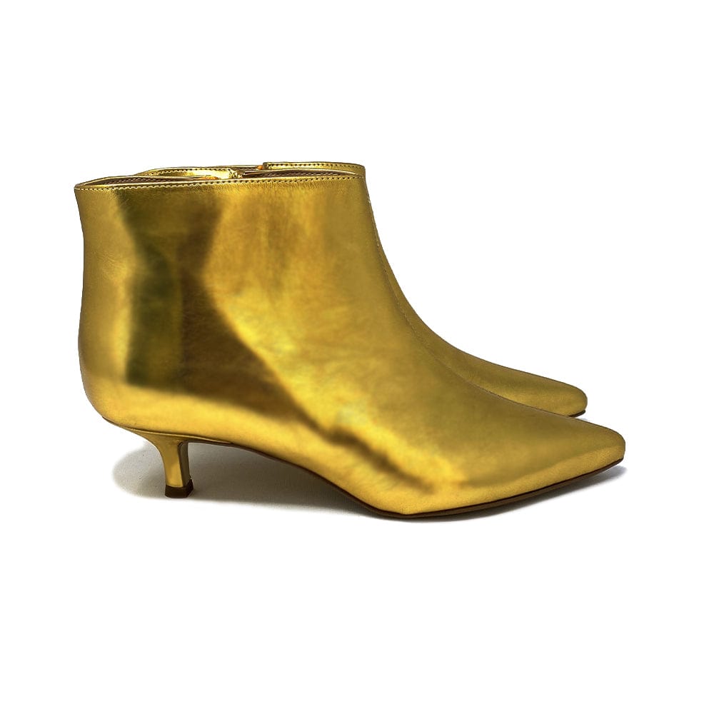 Identità Stivaletti FLOYD LAMINATO ORO 40mm