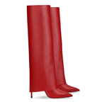 Identità Stivali INES PELLE ROSSO