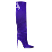 Boots Karen purple patent Woman