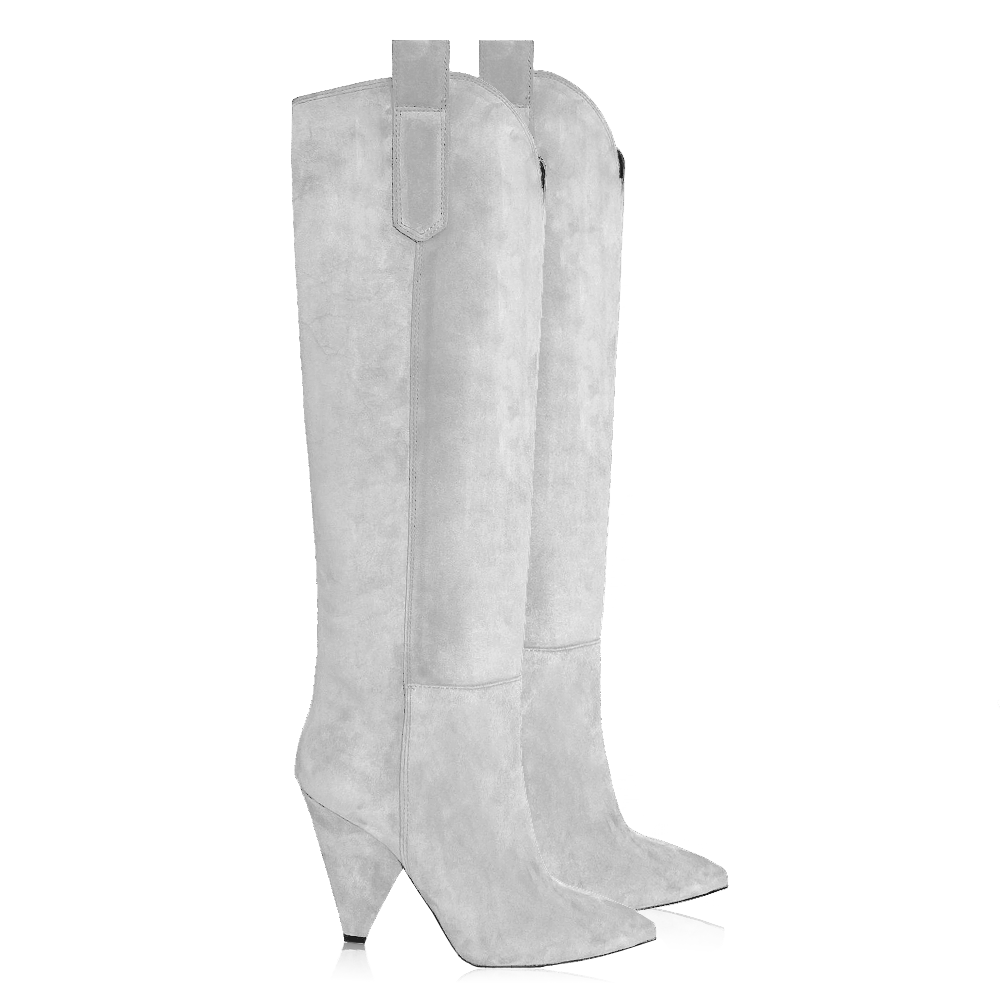 Identità Stivali KEITA SCAMOSCIATO GRIGIO