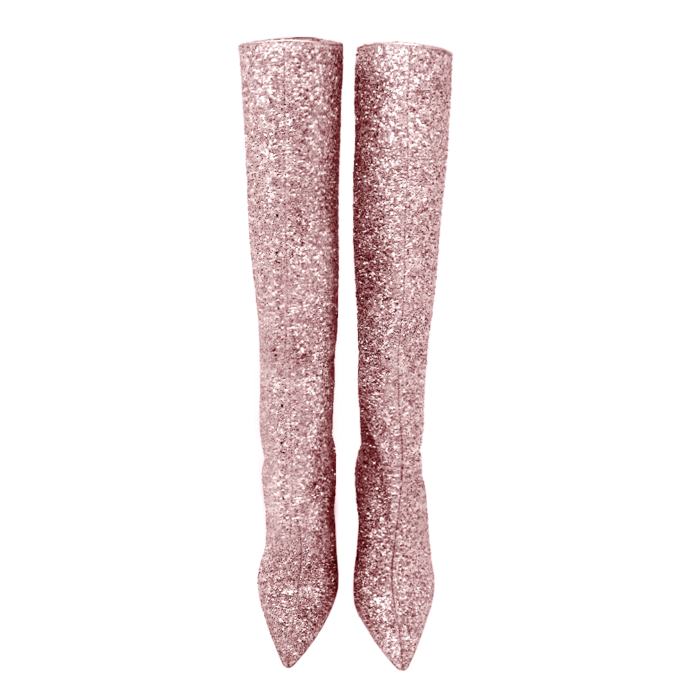 Identità Stivali SHINE GLITTER ROSA