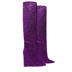 Identità Stivali SHINE GLITTER VIOLA